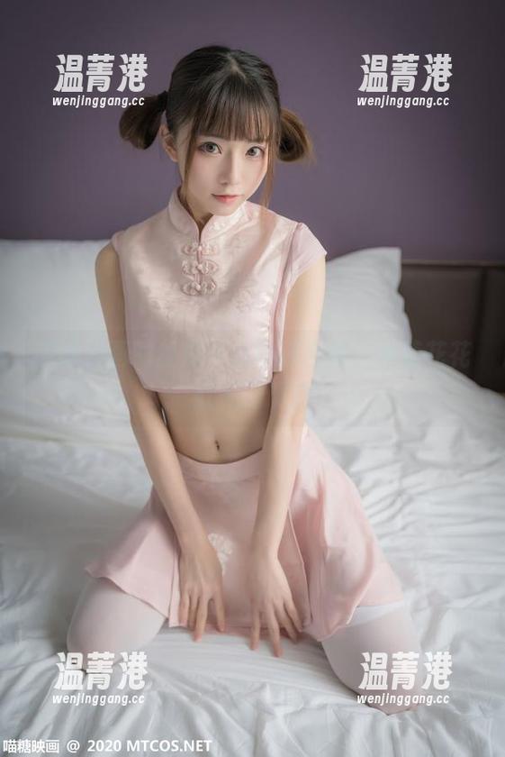 MTYH喵糖映画 喵糖映画的丝袜少女写真合集,裹着花花肚兜的诱惑