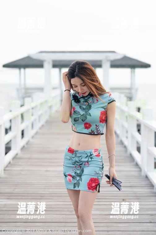MiStar魅妍社-赵欢颜Jessica MiStar魅妍社 - 赵欢颜Jessica的礼服大混搭:无圣光照得别有风味,美图让我想立马转发!