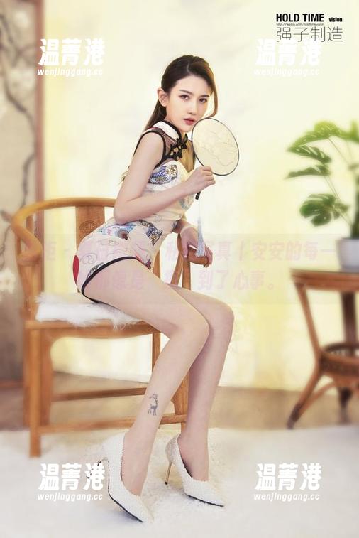 丽柜-安安 丽柜 - 夏日微醺,私拍写真丨安安的每一帧都像是“摸”到了心事。