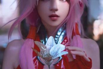温迪装扮的桜桃喵在厨房忙活——图片速来,下载不等人啊!
