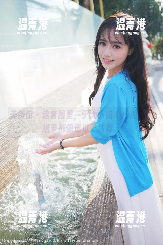 美媛馆-于大小姐Ayu 美媛馆 - 这套图里,于大小姐Ayu的每个细节都像透过了迷雾。