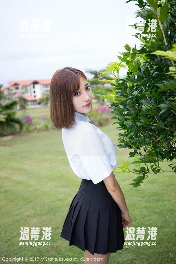 魅妍社-瑞莎Trista 魅妍社 - 又来一波瑞莎Trista最新夏日分享,真心疑惑她是去哪儿捞的这些好看角度?